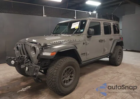 2022 Jeep Wrangler Unlimited High Tide 4X4 from USA, damaged, VIN 1C4HJXDG2NW252675
